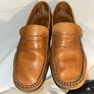 Casuccio & Scalera Tan Penny Loafer Men Casual Shoes - US 9.5 EU 43